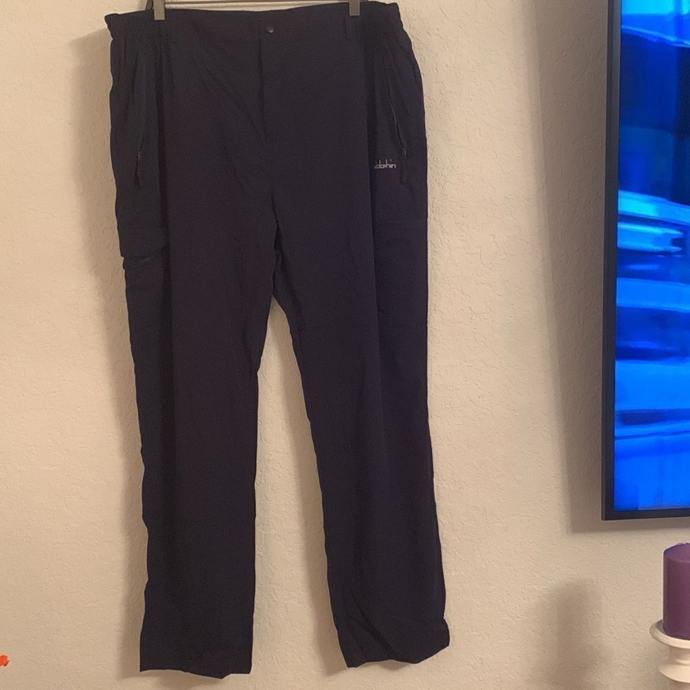 Clothin Men's Black Golf Cargo Pants Straight Leg Size 2XL/ 32L